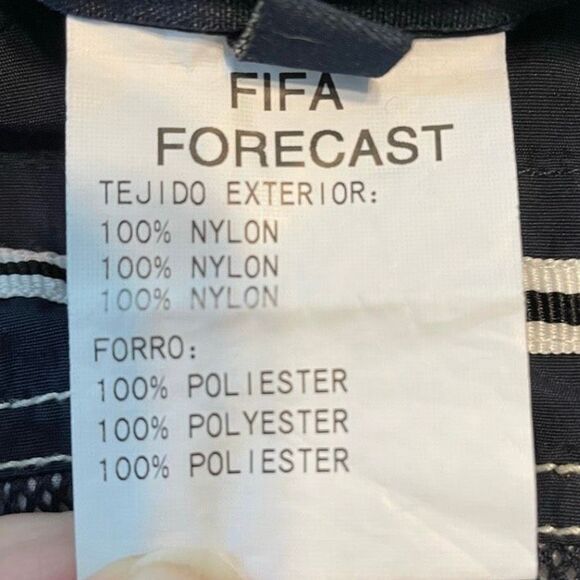 Vintage Forecast‎ 1991 Field Jacket Tan Blue Nylon Fishing Chore Windbreaker 52 - Picture 10 of 11